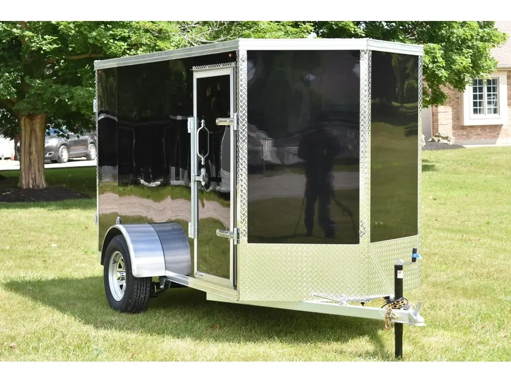 2026 Rhino Galvanized Enclosed 5' X 10' Sa Ramp