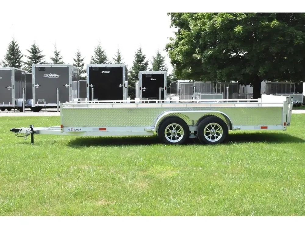 2027 Enbeck Aluminum Utility 7' X 16' Ta Bi-fold