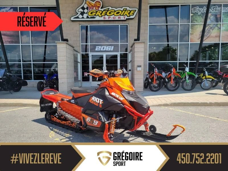 Arctic Cat Riot 858 Orange 2025