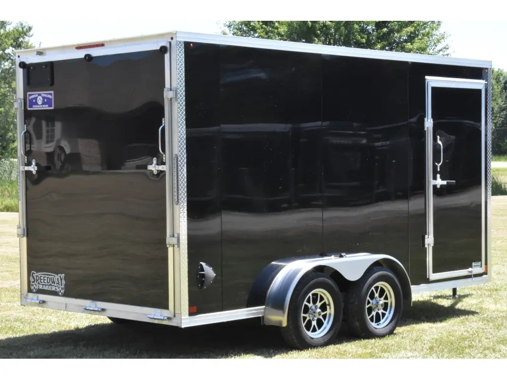 2026 Enbeck Aluminum Enclosed 7' X 14' Ta Ramp