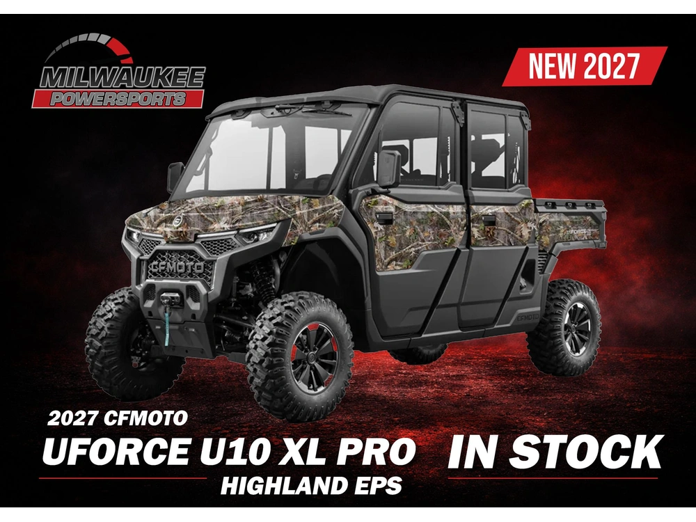2027 Cfmoto Uforce U10 Xl Pro Highland Eps