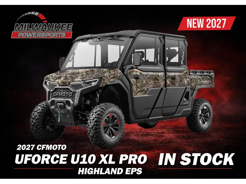 2027 Cfmoto Uforce U10 Xl Pro Highland Eps