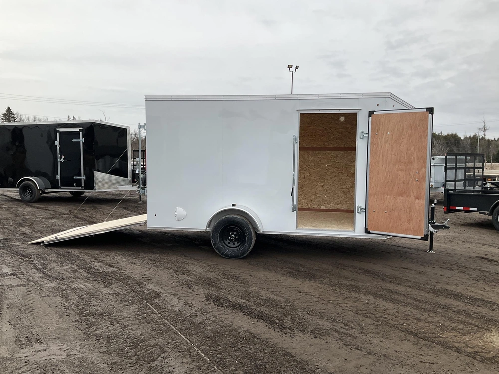 2027 Xcel Trailers 6x12 Plus V-nose All Aluminum Cargo Trailer