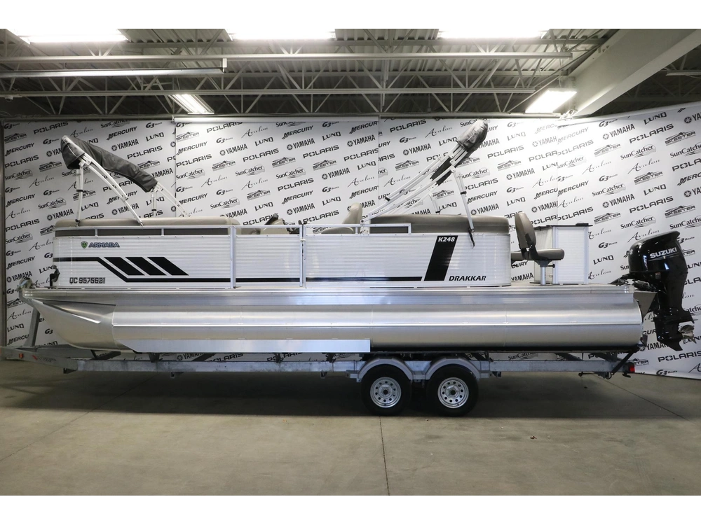 2022 Armada Drakkar K-248 25 Fish + Suzuki 140 Hp
