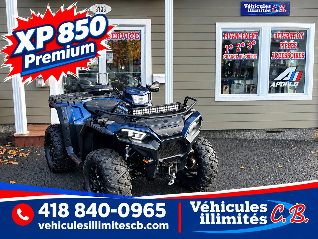 Polaris SPORTSMAN 850 XP PRÉMIUM 2020 - 49.95 $ SEMAINE AVEC 0$ Comptant