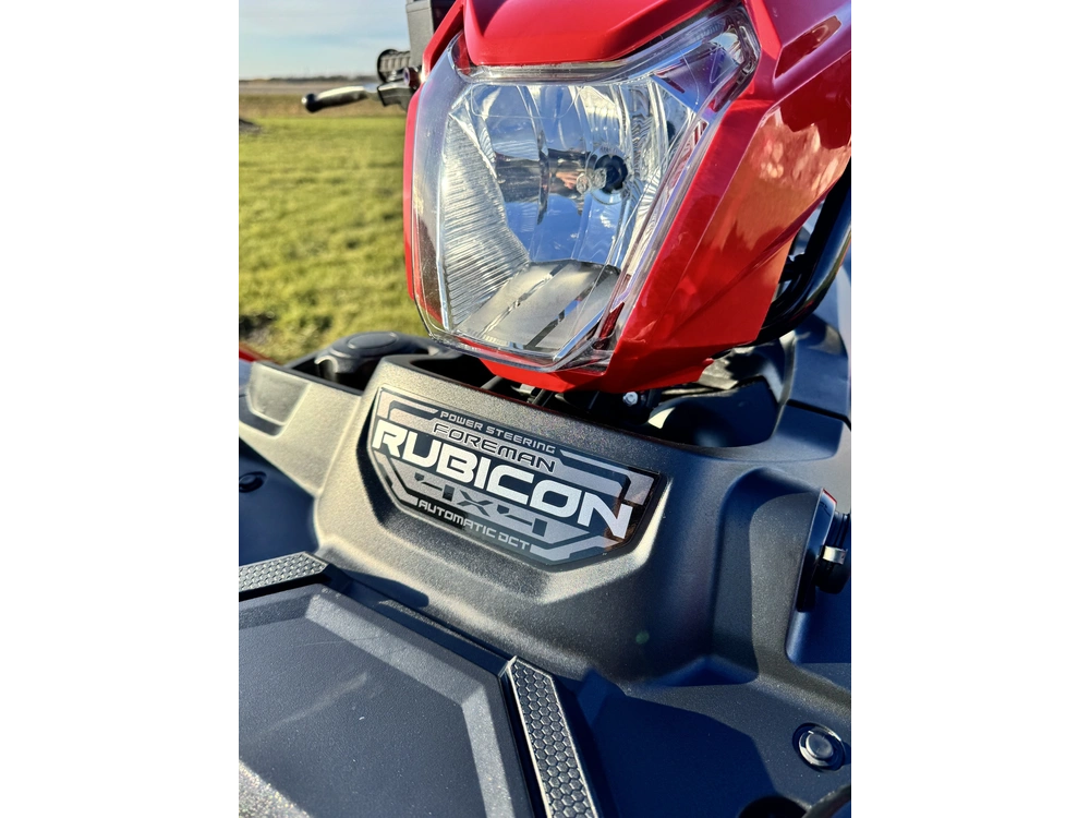 2027 Honda Rubicon Dct Irs Eps, Red