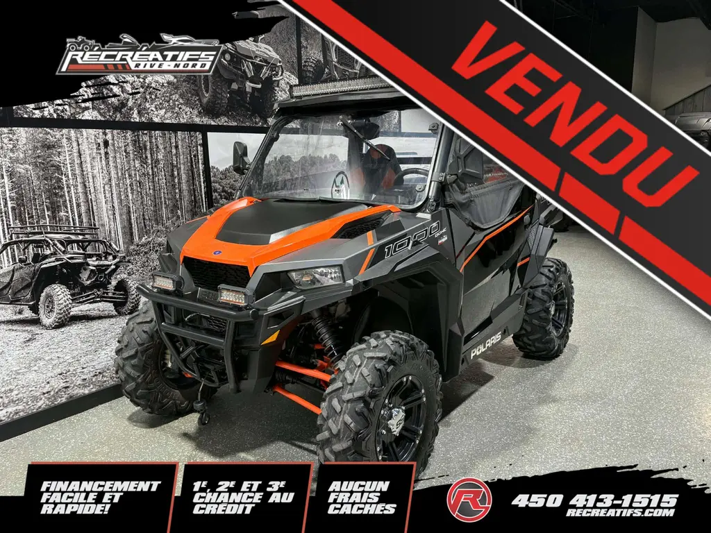 Polaris GENERAL 1000 DELUXE EPS **CABINE CHAUFFÉE!!** 2017