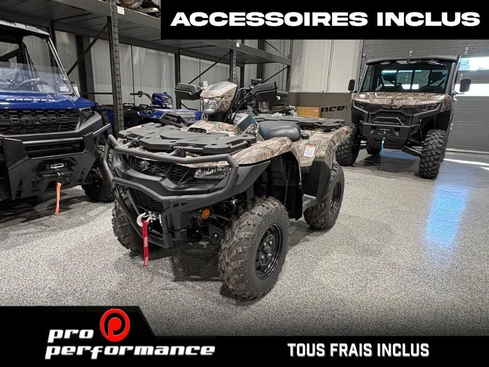 2026 Suzuki Kingquad 750xp Ensemble Trail Pro Inclus