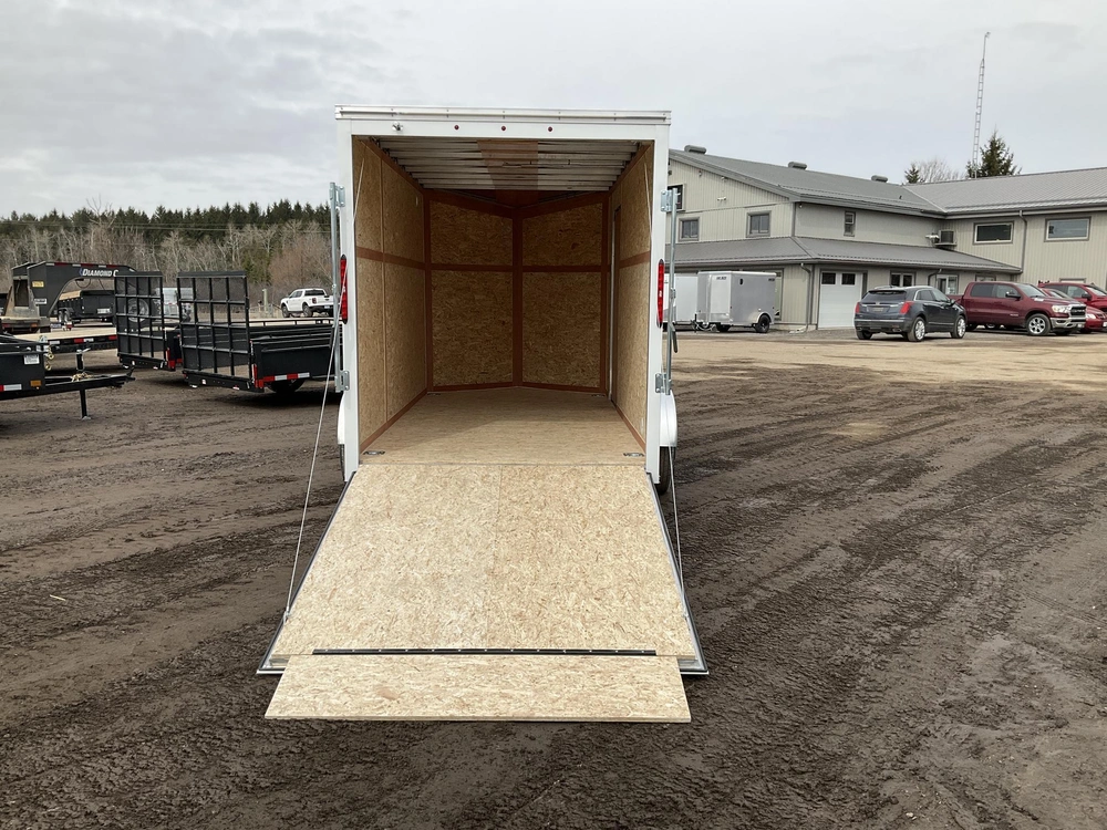 2027 Xcel Trailers 6x12 Plus V-nose All Aluminum Cargo Trailer