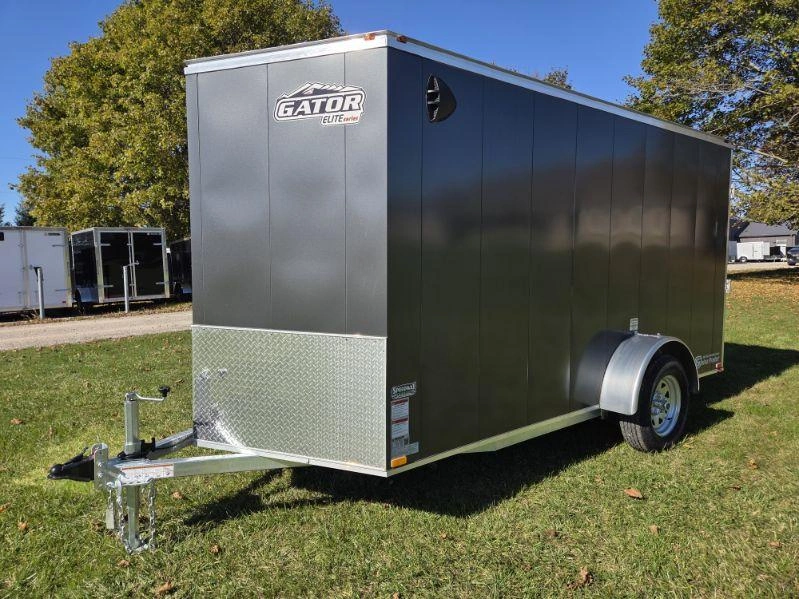 2027 Gator Galvanized Enclosed 6' X 12' Sa