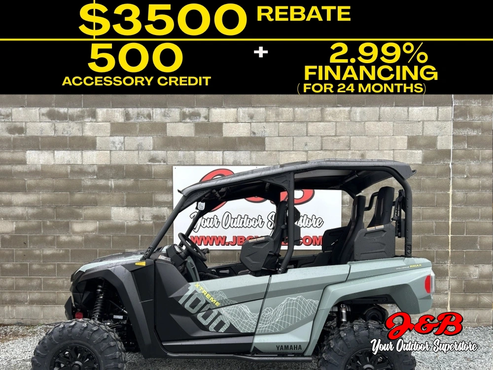 2026 Yamaha Wolverine Rmax4 1000 Compact Grey/black