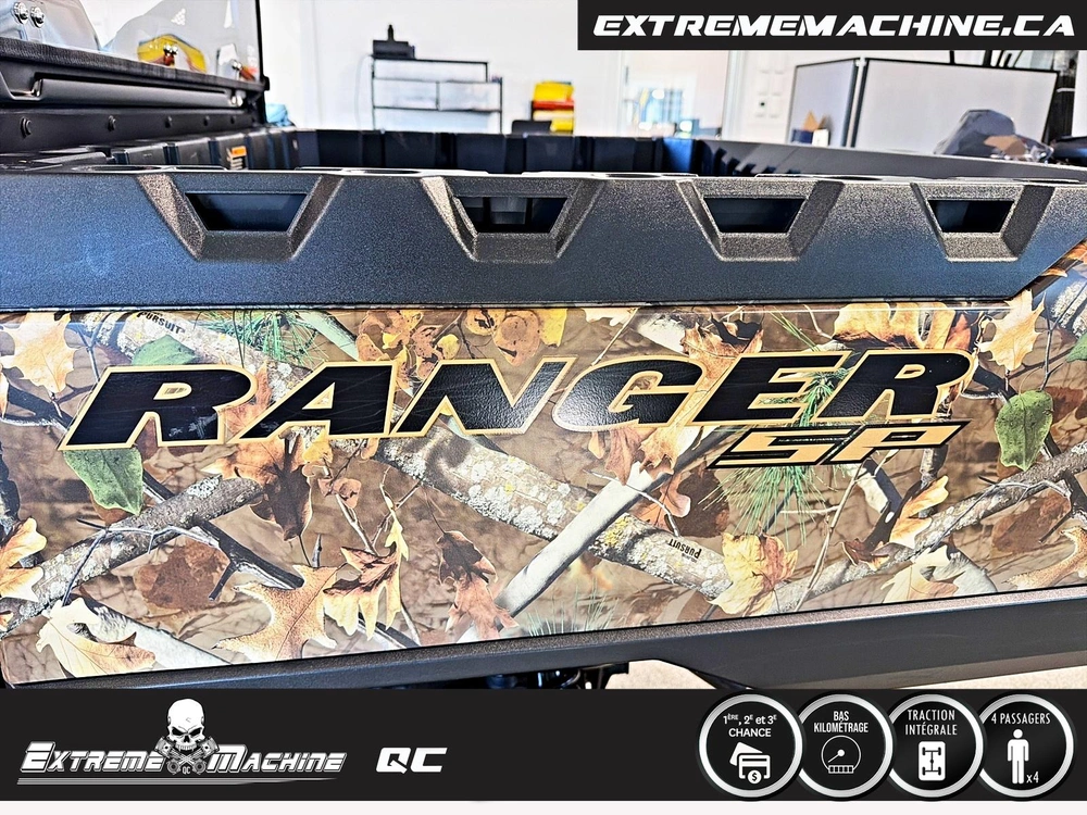 Polaris Ranger Crew Sp 570 Premium Camo Eps Seulement 3645km - Très Propre!!! 2022