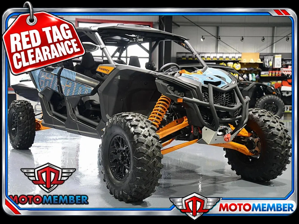 2026 Can-am Maverick X3 Max Rs Turbo Rr Scandi Blue & Orange Crush