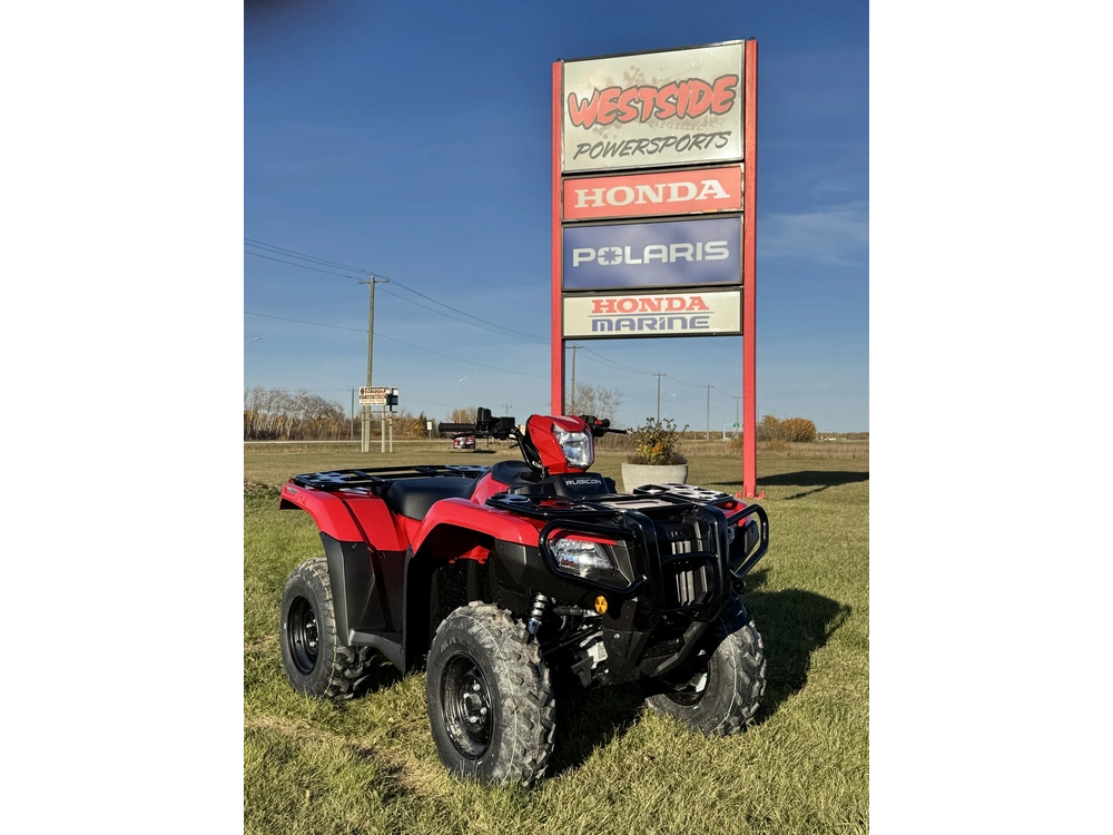 2027 Honda Rubicon Dct Irs Eps, Red