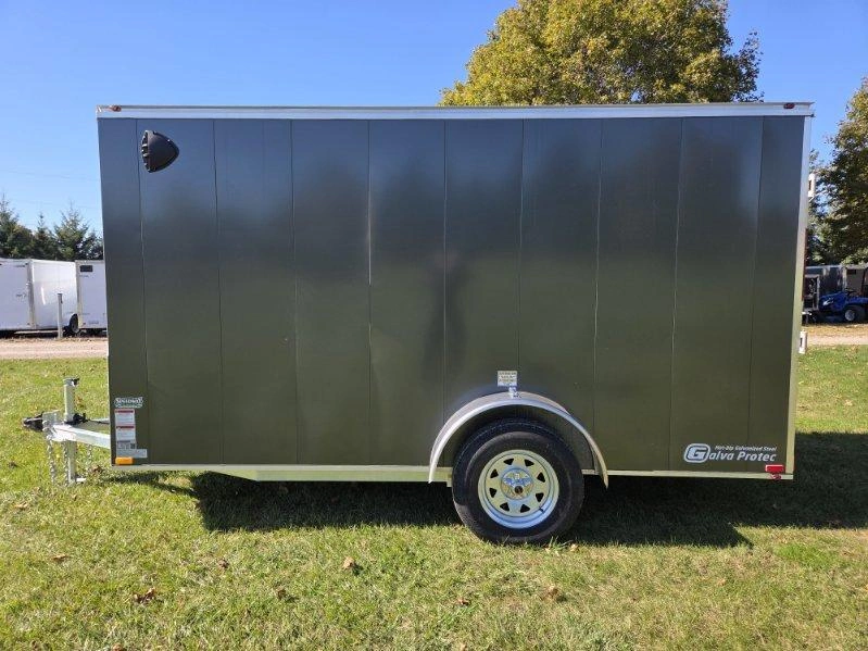 2027 Gator Galvanized Enclosed 6' X 12' Sa