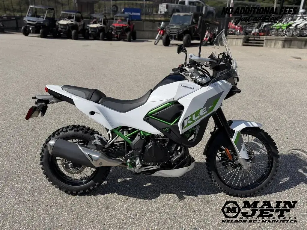 2026 Kawasaki KLE® 500 SE ABS - Pearl Blizzard White