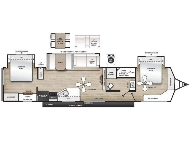 Coachmen Catalina 40bhts2q 2027