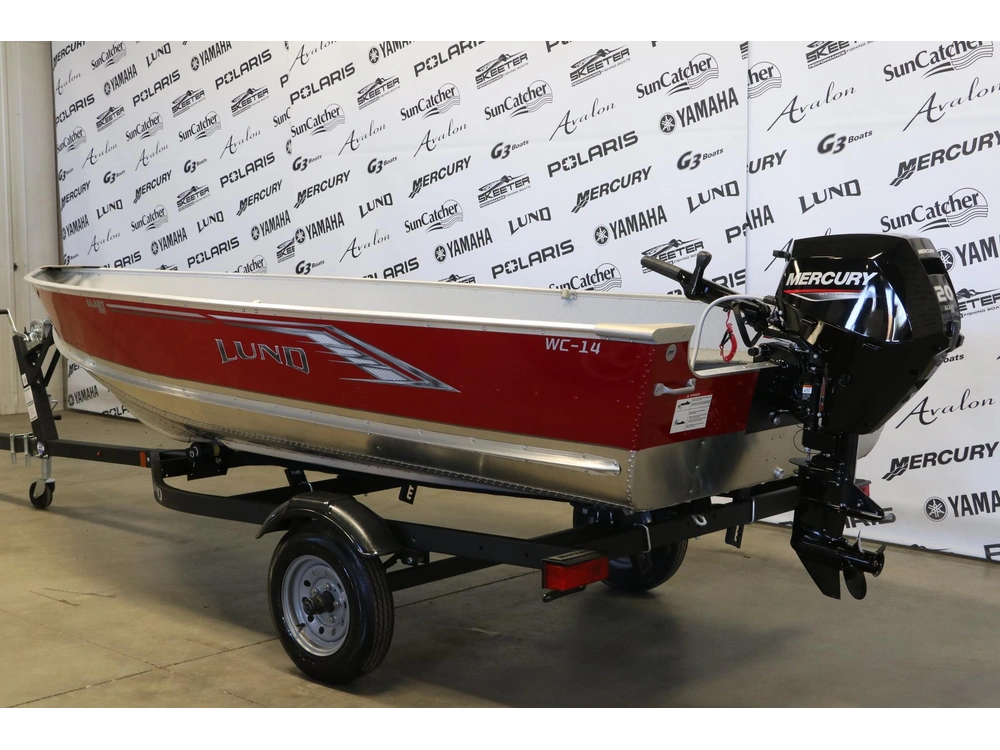 Lund Wc-14 (15")+ Mercury 20 Hp 2025
