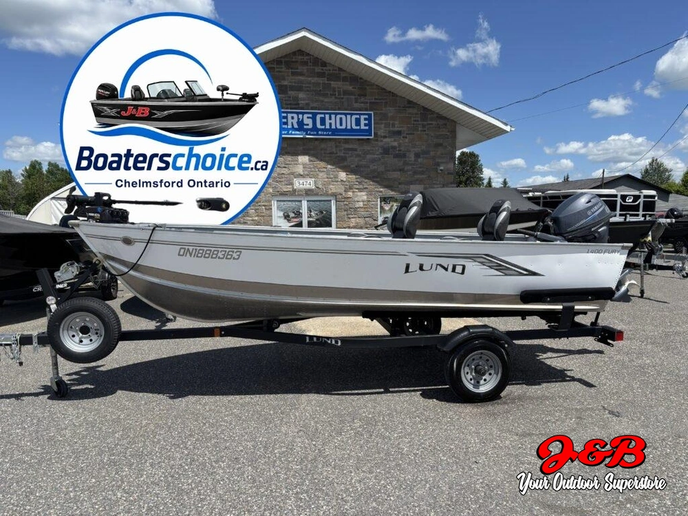 2024 Lund Boat Co 1400 Fury W/yamaha 25hp & Trailer!