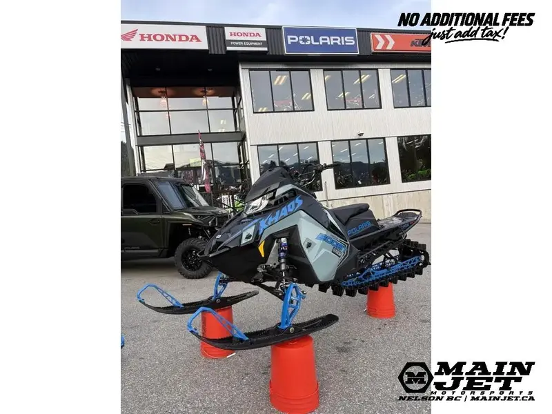 2026 Polaris BOOST RMK KHAOS 155 3.25" Boost - Hemlock Blue / Black / Velocity Blue