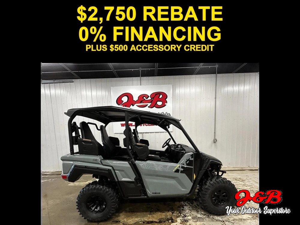 2026 Yamaha Wolverine X4850 Xt-r Grey/black