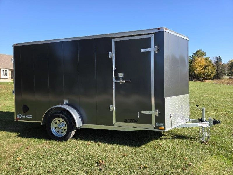 2027 Gator Galvanized Enclosed 6' X 12' Sa