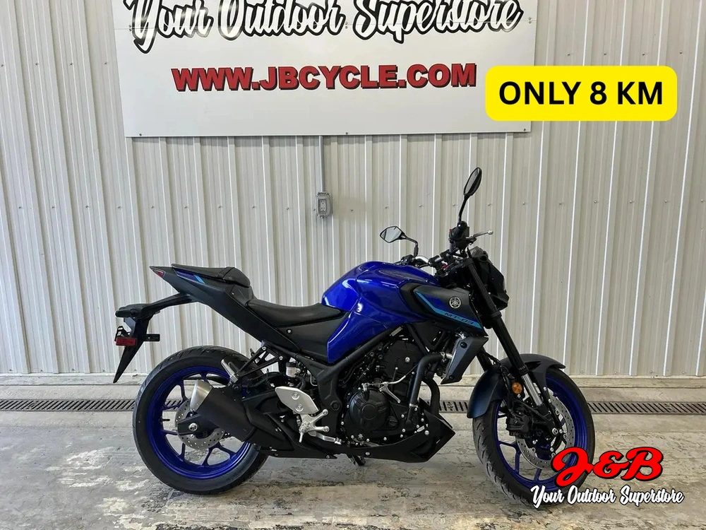 2023 Yamaha Mt-03 Team Yamaha Blue