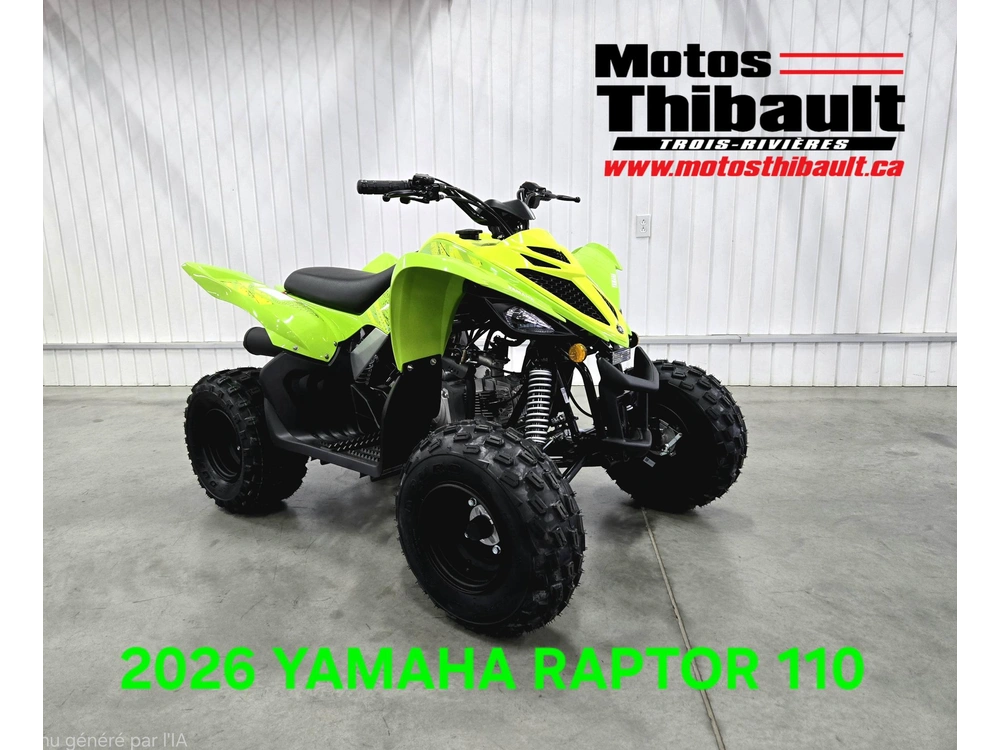 2026 Yamaha Raptor 110