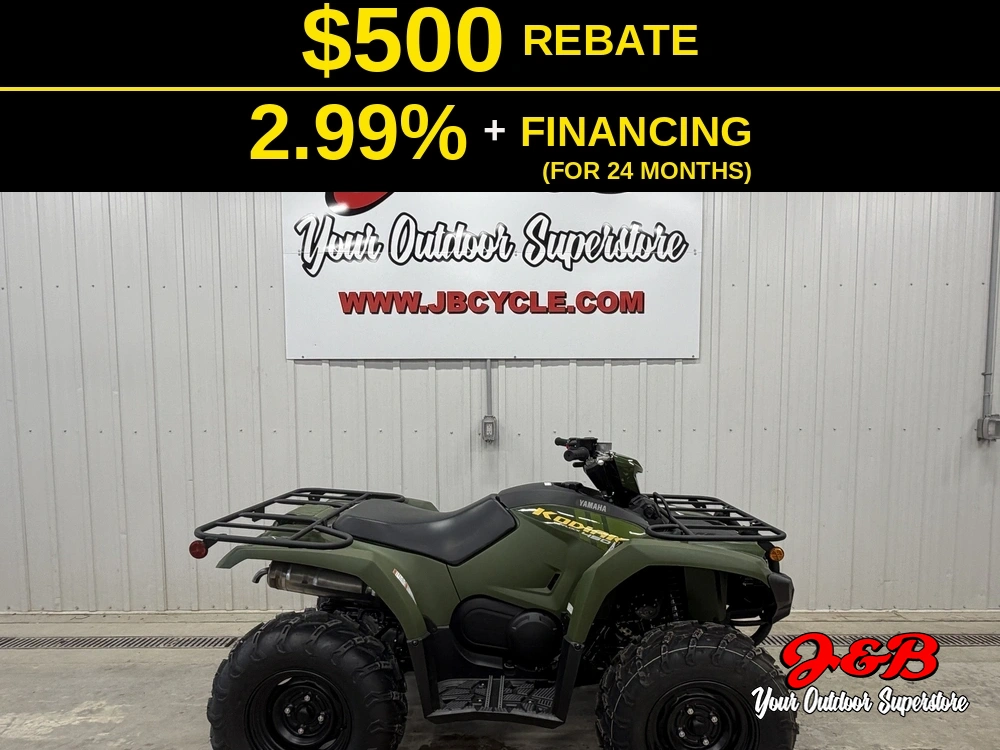 2026 Yamaha Kodiak 450 Eps Green