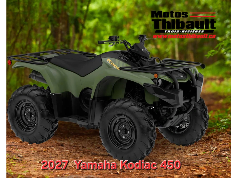2027 Yamaha Kodiak 450