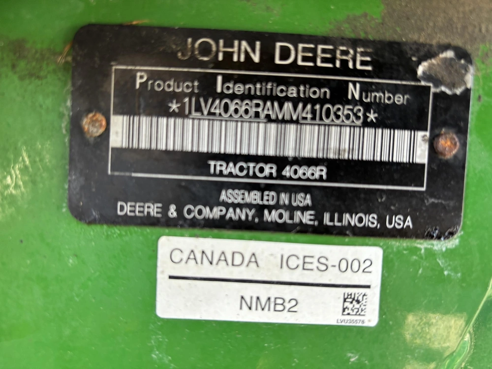 John Deere 4066r 2021