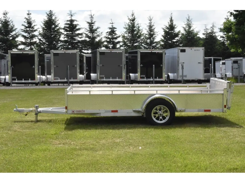 2027 Enbeck Aluminum Utility 7' X 12' Sa