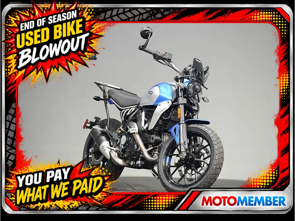 2023 Ducati Scrambler Next-gen Icon Blue