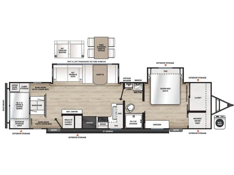 2027 Coachmen Catalina 333dorm