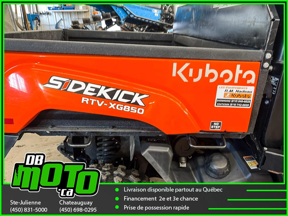 Kubota Sidekick Rtv-xg 850 2023