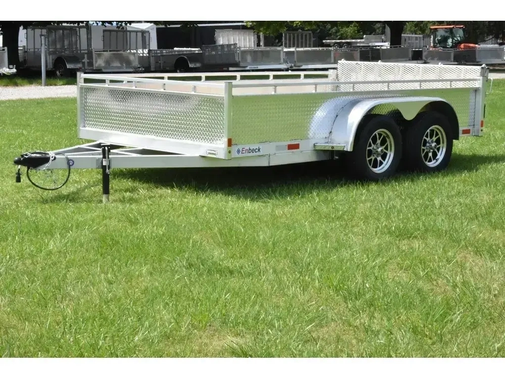 2027 Enbeck Aluminum Utility 7' X 12' Ta Bi-fold