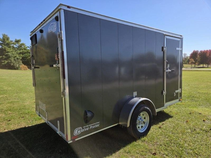 2027 Gator Galvanized Enclosed 6' X 12' Sa
