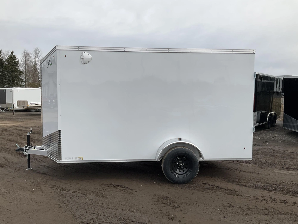 2027 Xcel Trailers 6x12 Plus V-nose All Aluminum Cargo Trailer