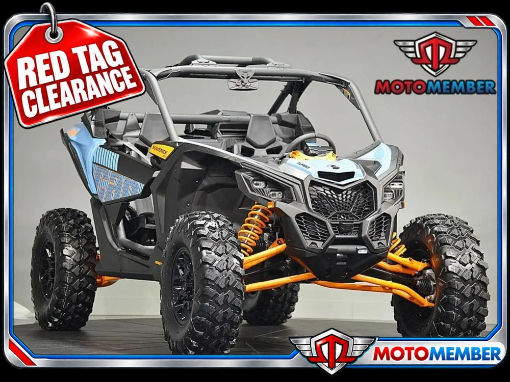 2026 Can-am Maverick X3 Ds Turbo Scandi Blue & Orange Crush