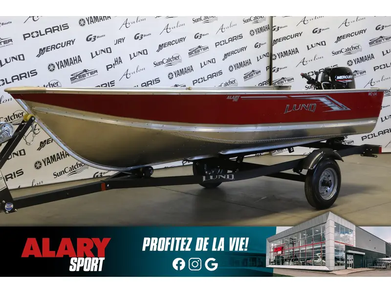 2025 Lund Wc-14 (15")+ Mercury 20 Hp
