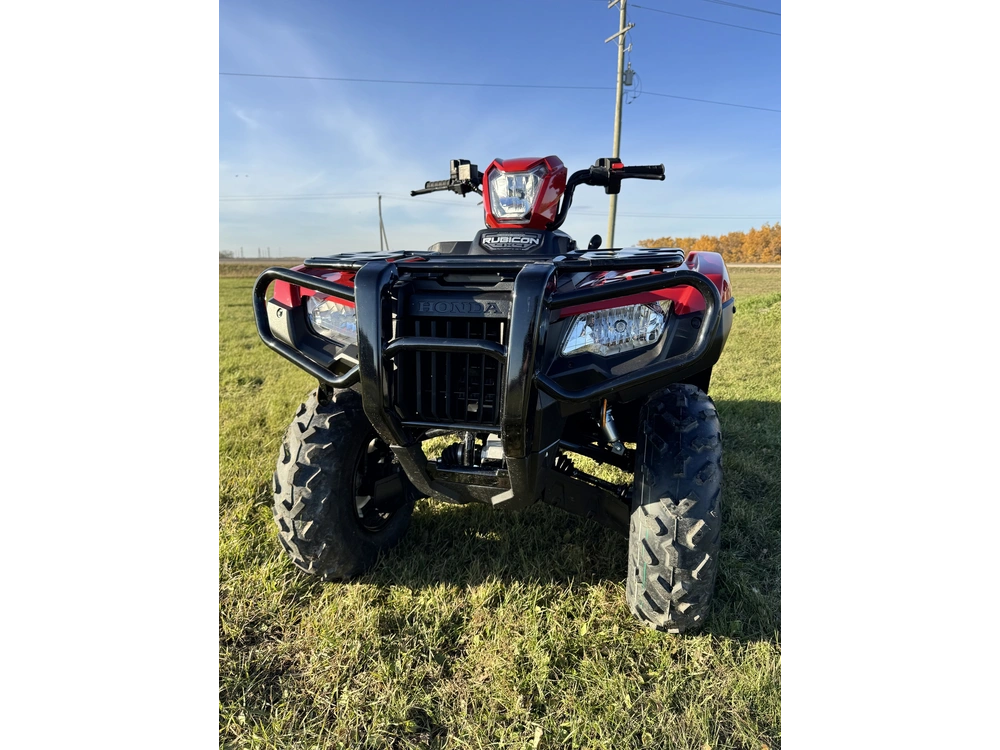 2027 Honda Rubicon Dct Irs Eps, Red