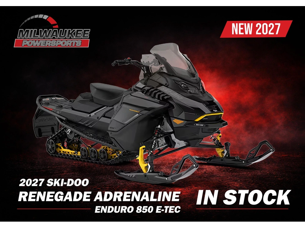 2027 Ski-doo Renegade Adrenaline 850 E-tec W/ Enduro Package
