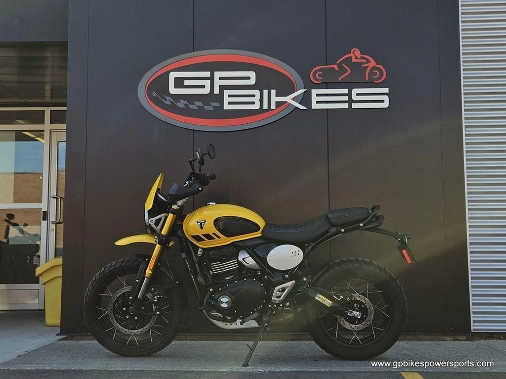 2026 Triumph Scrambler 400 Xc Yellow