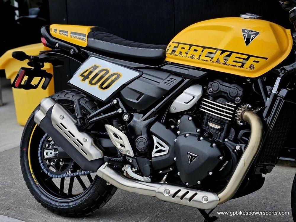 2027 Triumph Tracker 400 Racing Yellow