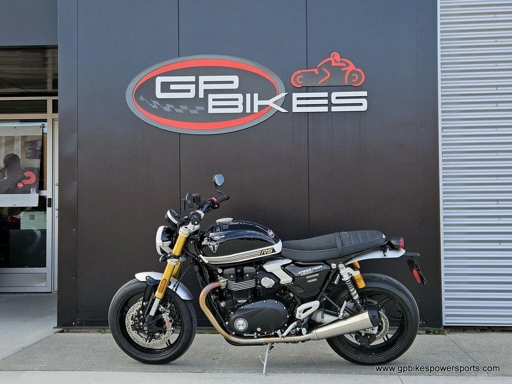 2026 Triumph Speed Twin 1200 Rs Sapphire Black