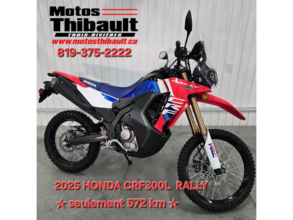 Honda Crf300l Rally 2025
