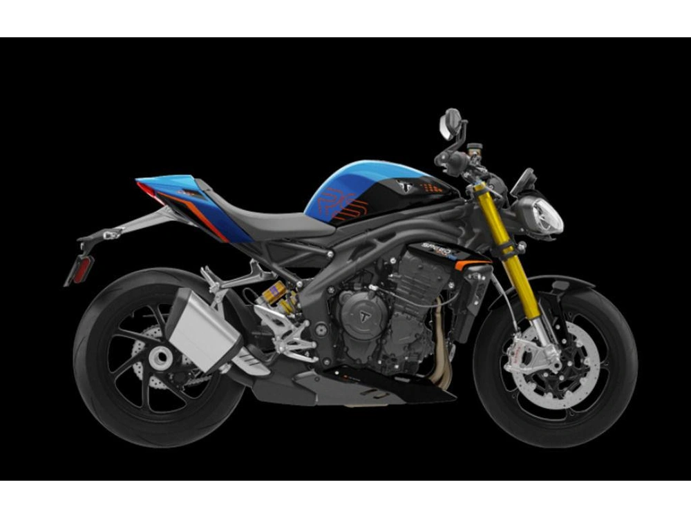 2027 Triumph Speed Triple 1200 Rs Jet Black/maui Blue