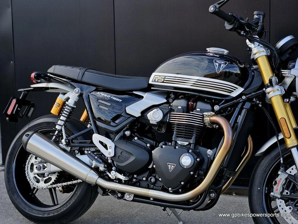 2026 Triumph Speed Twin 1200 Rs Sapphire Black