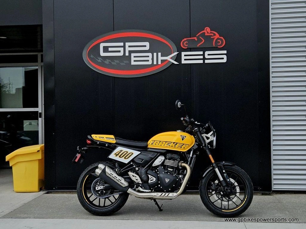 2027 Triumph Tracker 400 Racing Yellow