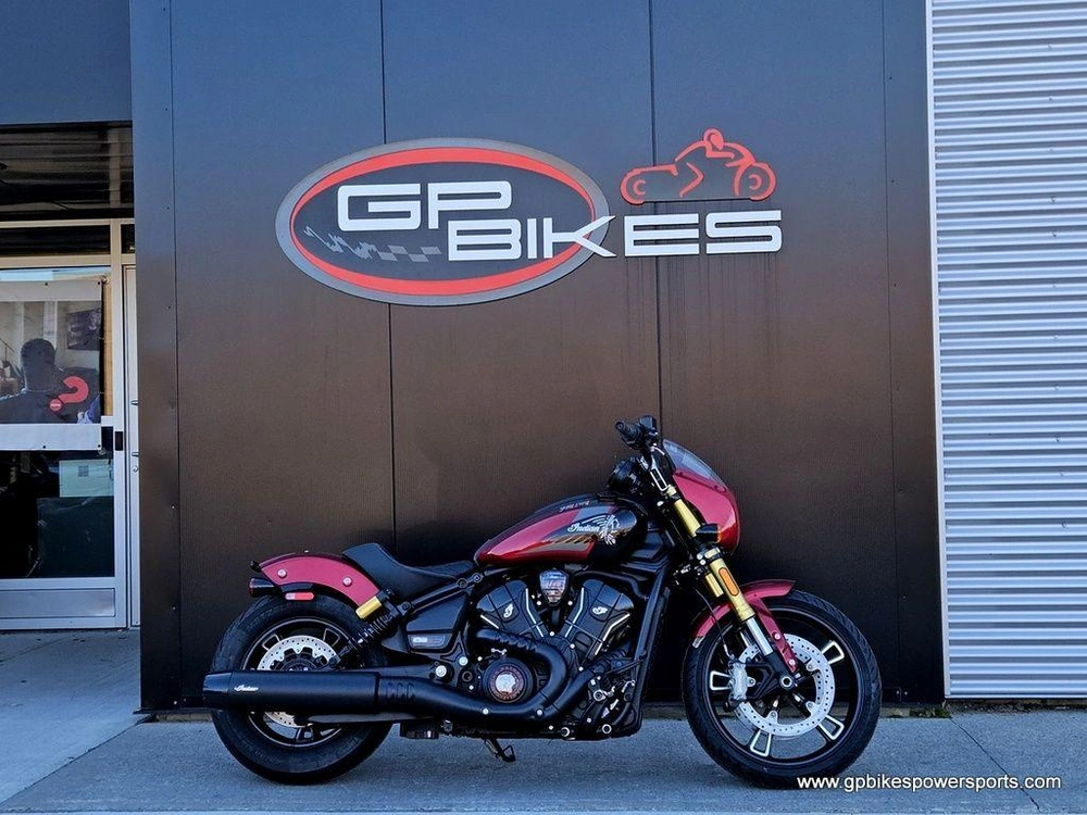 2026 Indian Motorcycle 101 Scout® Sunset Red Metallic